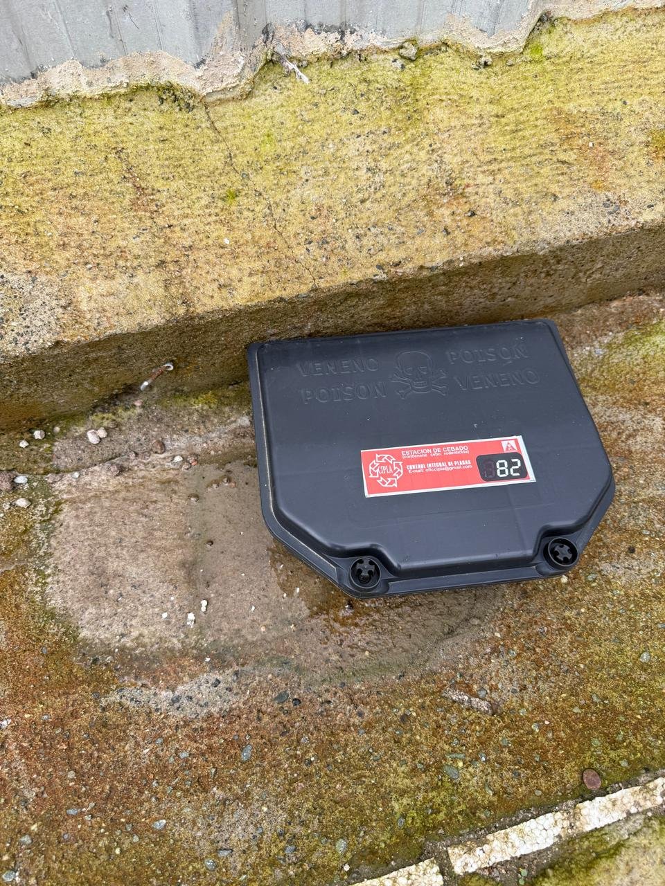 Estaci&oacute;n de cebado instalada